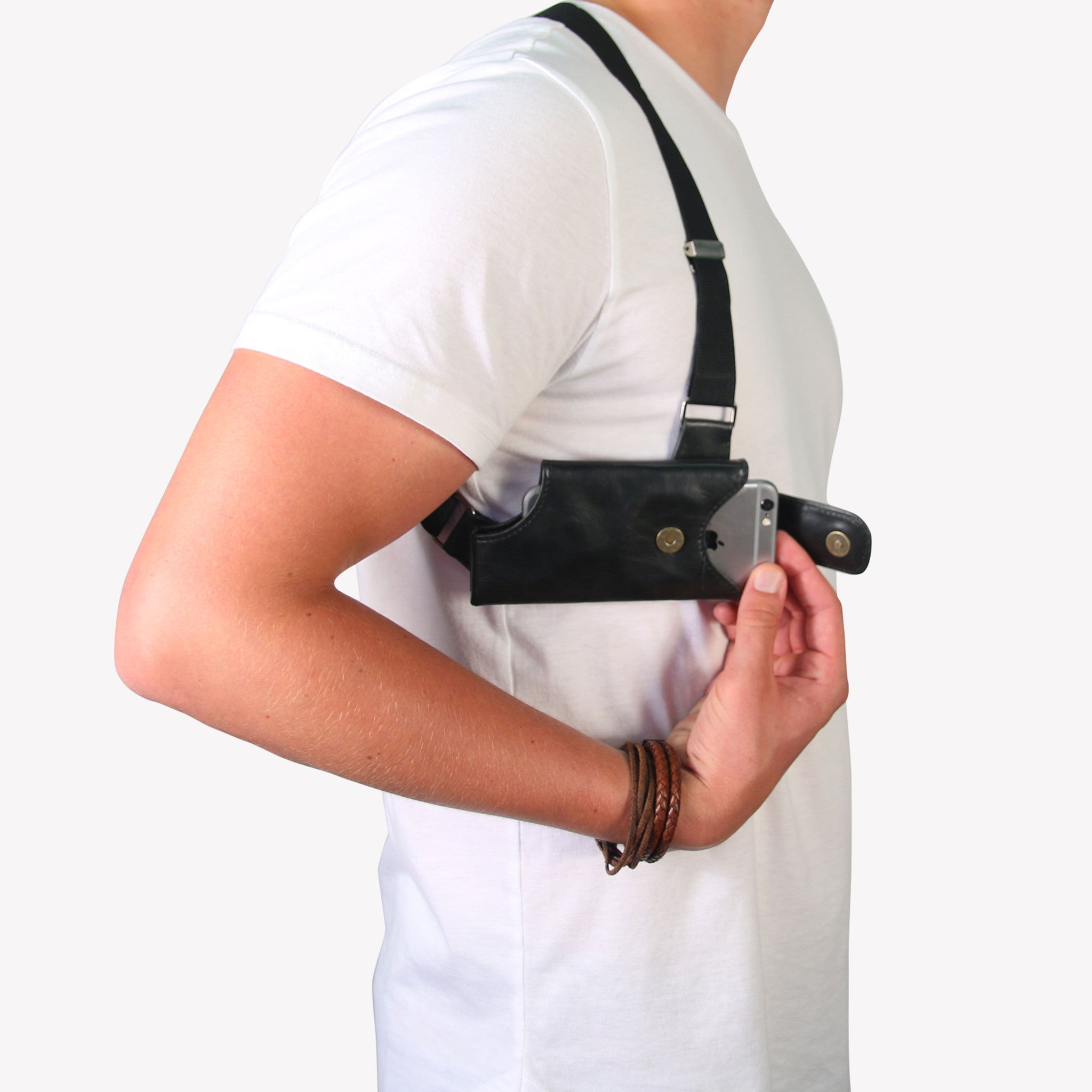 Phone shoulder holster hotsell